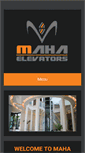 Mobile Screenshot of mahaelevators.com